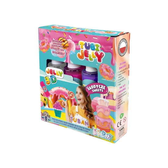 Tubi Jelly Kreativní set Sladkosti na tvorbu 3D figurek