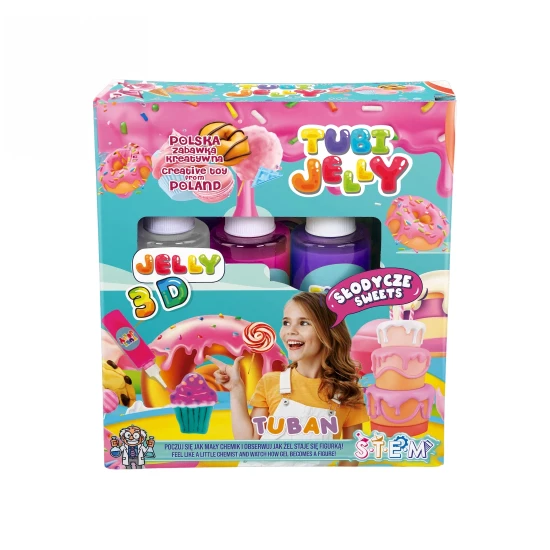 Tubi Jelly Kreativní set Sladkosti na tvorbu 3D figurek