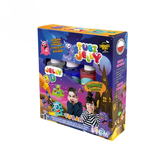 Tubi Jelly Kreativní set Příšerky na tvorbu 3D figurek
