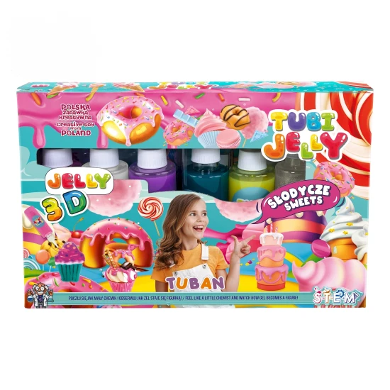 Tubi Jelly Kreativní set XL Sladkosti na tvorbu 3D figurek