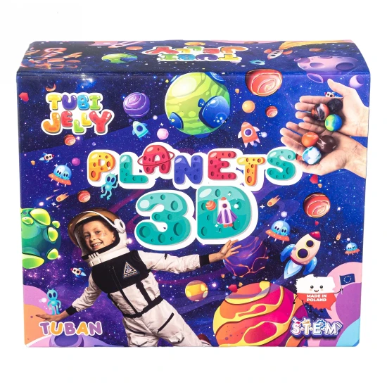 Tubi Jelly Kreativní set Planety na tvorbu 3D figurek