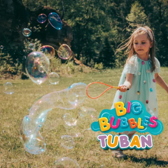 Sada na výrobu mýdlových bublin. Obsahuje obruč Pro Multi Butterfly a tekutinu