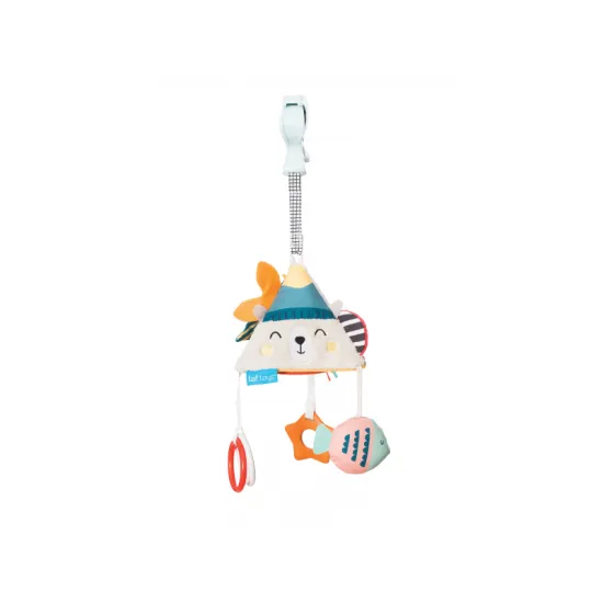 Závěsná hračka Severní pól pro použití na postýlce, kočárku, autosedačce apod. 