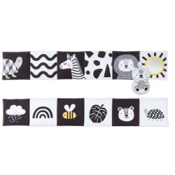 Textilní knížka Savana