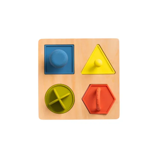 TAF TOYS Puzzle Vkládací tvary pro nejmenší Děťátko se naučí barvy, tvary a rozvíjí jemnou motoriku.