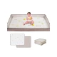 Pěnová hrací podložka s míčky Brown Beige – Taf Toys 13505TAF