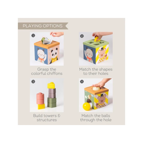 Taf Toys Play & Discover: Podpora motoriky a kognitivních dovedností