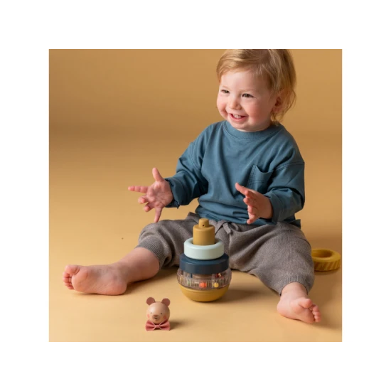 Interaktivní pyramida pro děti od 9 měsíců