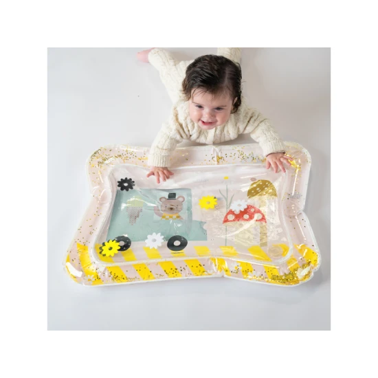 Hrací pult Medvěd – zábavná vodní podložka pro hru na bříšku