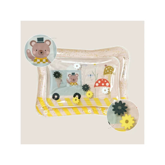 Hrací pult Medvěd – zábavná vodní podložka pro hru na bříšku