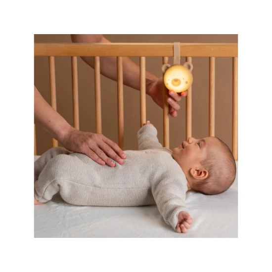 Silikonový medvídek Dream Bear: Kombinace nočního světla, melodií a senzorů pro dokonalý spánek