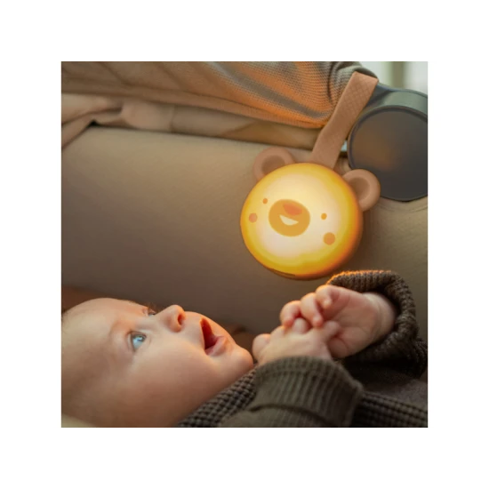 Silikonový medvídek Dream Bear: Kombinace nočního světla, melodií a senzorů pro dokonalý spánek