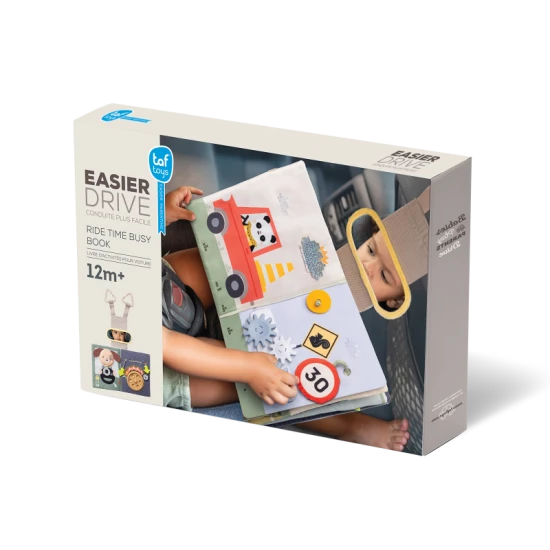 Knížka s aktivitami do auta Busy Book