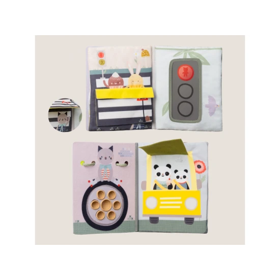 Knížka s aktivitami do auta Busy Book