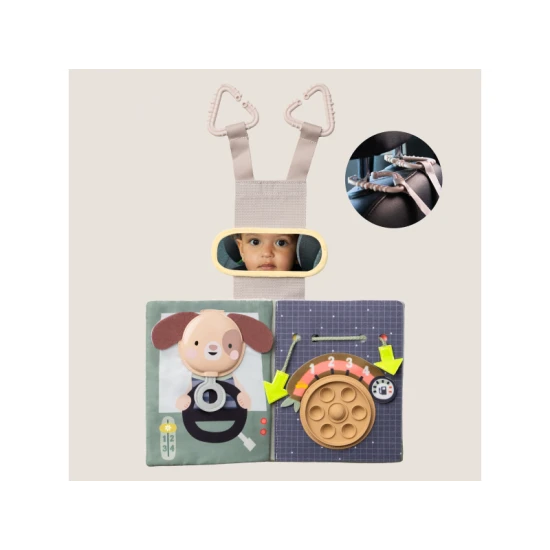 Knížka s aktivitami do auta Busy Book