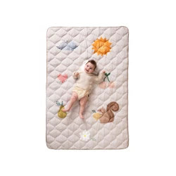 Hrací deka prošívaná Fantasy Bloom