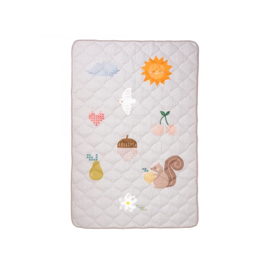 Hrací deka prošívaná Fantasy Bloom