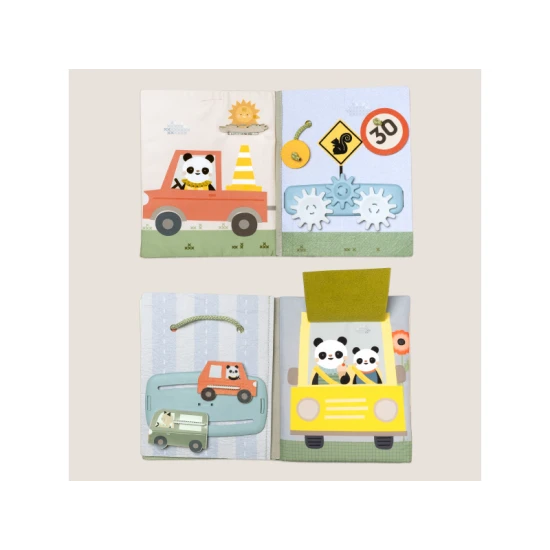 Knížka s aktivitami Tiny Traveler Busy Book