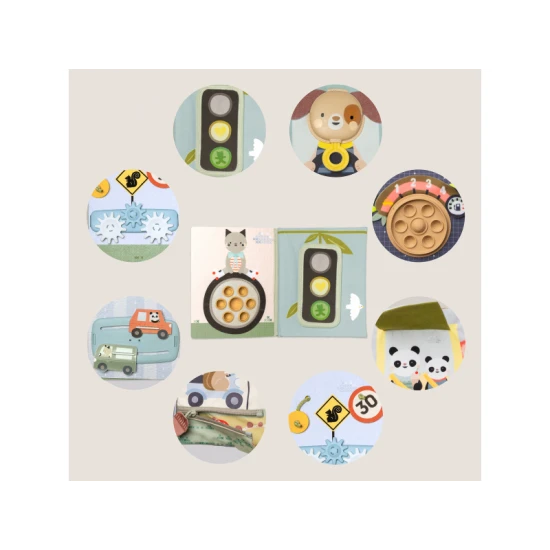 Knížka s aktivitami Tiny Traveler Busy Book