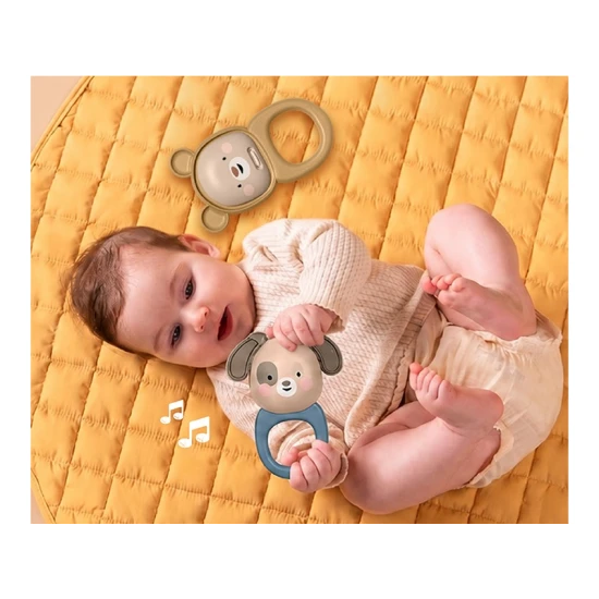 Chrastítka Sound Discovery Duo Bell & Clapper – Taf Toys 13965TAF