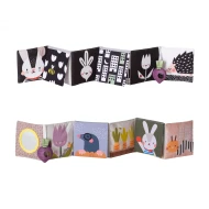 Textilní knížka Zahrada