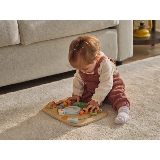 Dřevěný pult s aktivitami Farmers Funday