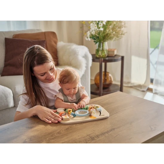 Dřevěný pult s aktivitami Farmers Funday