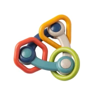 Chrastítko Trojúhelník s přívěsky (BIO)