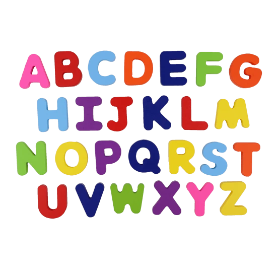 Vkládací puzzle abeceda