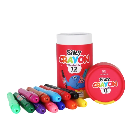 Vánoční sada měkkých omyvatelných pastelek 12 ks a omyvatelných barev v tubách 8 ks s omalovánkami Vánoční sada Měkké pastelky a barvy v tubách – kreativní zábava pro děti