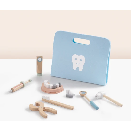 Dětský zubařský set se zuby a nástroji