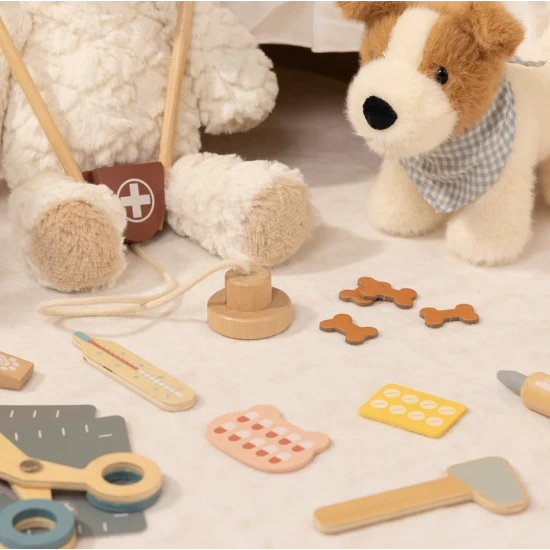 Dětská veterinární sada pro milovníky zvířátek