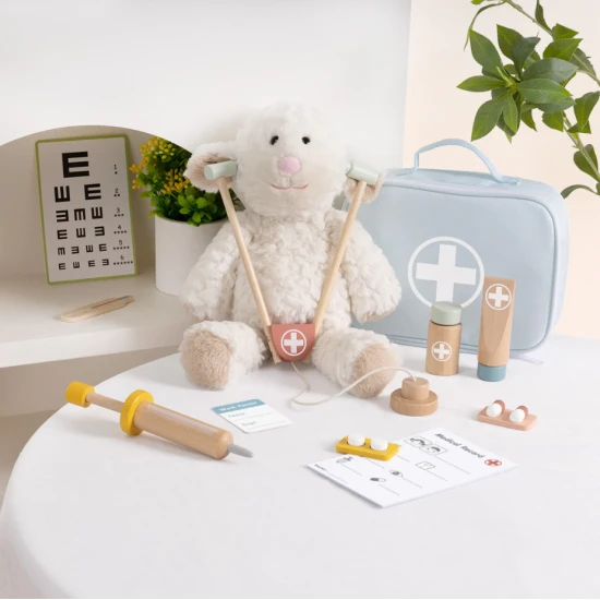 Dřevěná doktorská sada pro děti