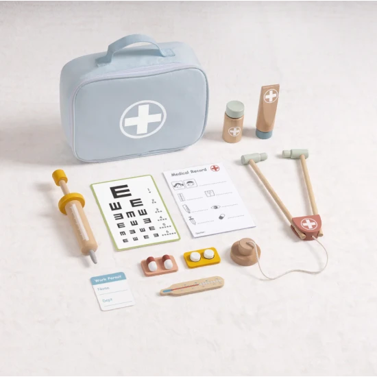Dřevěná doktorská sada pro děti