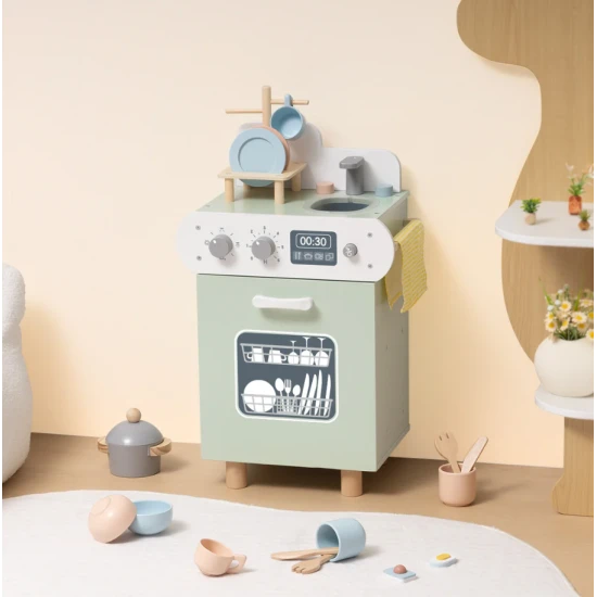 Myčka nádobí pro děti – hračka do dětské kuchyňky na učení hrou