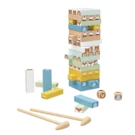 Jenga Zvířátka Pastel