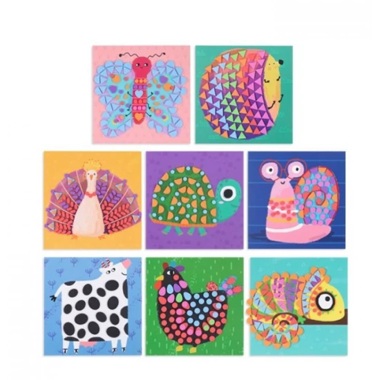 Nalepovací mozaika pro děti První zvířátka Tookyland
