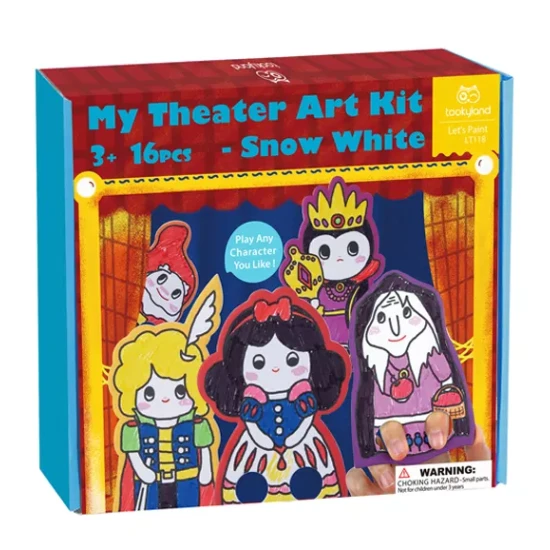 Tookyland Vyrob si divadlo Sněhurka Loutkové divadlo Sněhurka Tookyland kreativní sada
