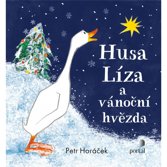 Když husa Líza zjistí, že na vánočním stromě chybí hvězda, vydá se na dlouhou cestu, aby z oblohy uloupla jednu zářící hvězdu.