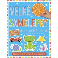 Barvy a tvary - Velké samolepky pro malé ruce