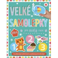 Čísla - Velké samolepky pro malé ruce