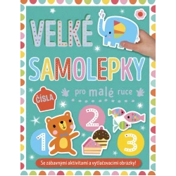 Čísla - Velké samolepky pro malé ruce Čísla - Velké samolepky pro malé ruce