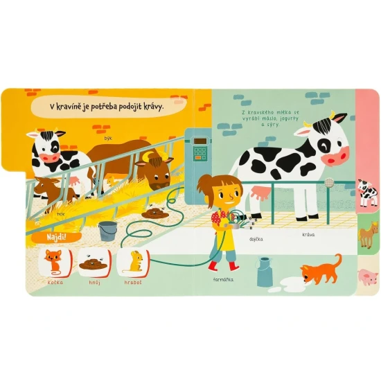 Prozkoumej farmu s touto zvukovou knížkou.