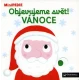 Leporelo o Vánocích s pohyblivými prvky procvičí jemnou motoriku.
