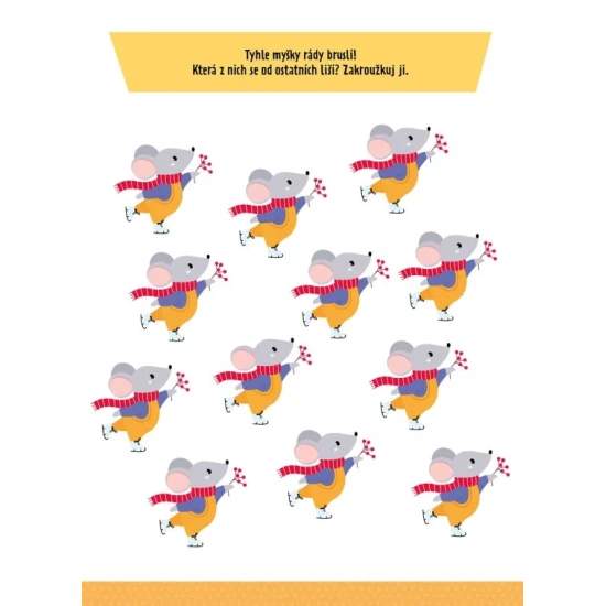 Můj blok her a úkolů Zima 4+ – kniha aktivit pro děti se zimními úkoly, spojovačky a bludiště