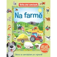 Na farmě - Kniha plná samolepek