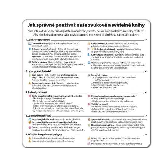 Interaktivní zvuková kniha pro děti s více než 200 zvuky a ilustracemi města