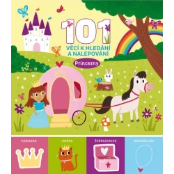 Princezny - 101 věcí k hledání a nalepování Princezny - 101 věcí k hledání a nalepování