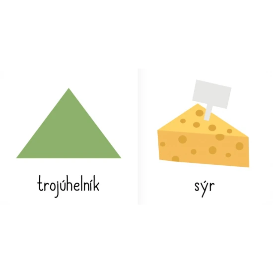 Tato sada obsahuje šest malých roztomilých leporel. Dítě se zábavnou formou naučí barvy, roční období, tvary, protiklady a další slůvka!