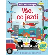 Vše, co jezdí - Kniha plná samolepek